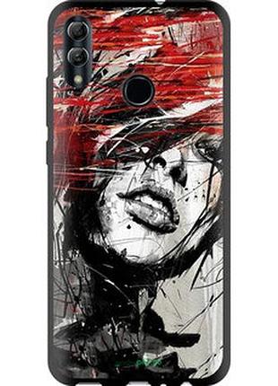 Чехол на huawei honor 10 lite лицо девушки "1162b-1618-2448"