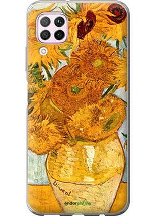 Чохол на huawei nova 6se вінсент ван гог. соняшники "162t-1823-2448"