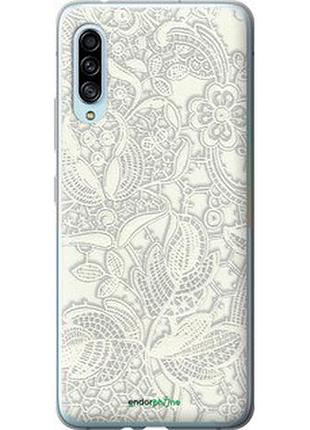 Чехол на samsung galaxy a90 5g белое кружево "4383u-1800-2448"