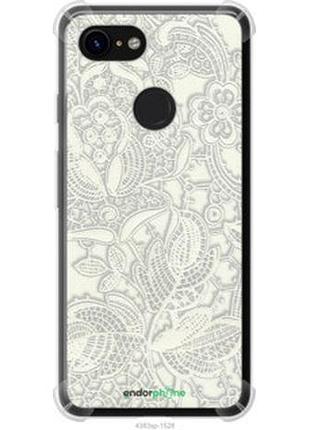 Чохол на google pixel 3 біле мереживо "4383sp-1528-2448"