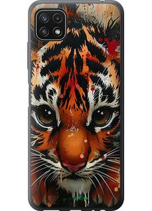 Чехол на samsung galaxy a22 5g a226b mini tiger "6052u-2581-2448"