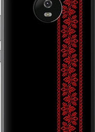 Чехол на motorola moto g5 вышиванка 53 "2041u-832-2448"