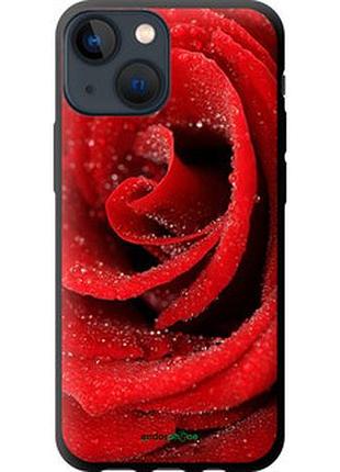 Чехол на iphone 13 mini красная роза "529b-2373-2448"