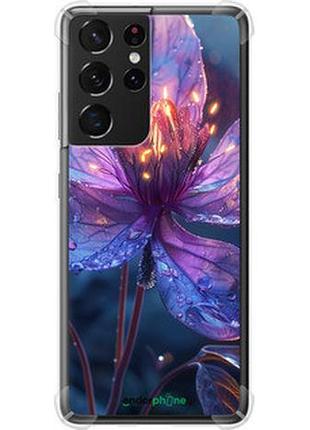 Чохол на samsung galaxy s21 ultra (5g) магічна квітка "6038sp-2116-2448"