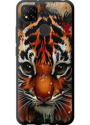 Чехол на xiaomi redmi 9c mini tiger "6052b-2035-2448"