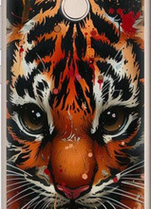 Чехол на xiaomi redmi 3x mini tiger "6052u-441-2448"