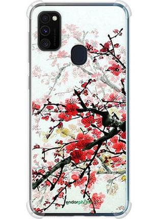 Чохол на samsung galaxy m21 m215f квітучий кущ "831sp-2016-2448"