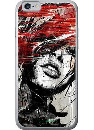 Чохол на iphone 6 обличчя дівчини "1162t-45-2448"