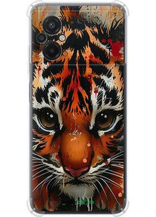 Чехол на xiaomi poco m5 mini tiger "6052sp-2767-2448"