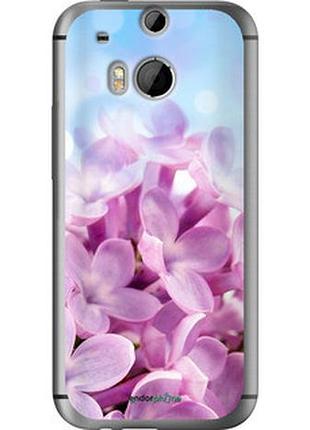 Чехол на htc one m8 сирень "527u-30-2448"