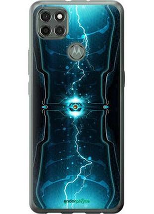 Чехол на motorola g9 power молнии в цилиндре "120u-2229-2448"