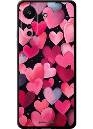 Чехол на xiaomi redmi 13c сердечки 4 "5662b-3410-2448"