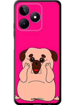 Чохол на realme c51 веселий мопс "4908b-3467-2448"