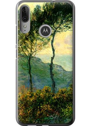 Чехол на motorola moto e6 plus клод моне "1193u-1780-2448"