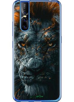 Чехол на vivo v15 pro пламенный лев "6153u-1763-2448"