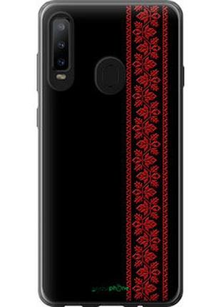 Чехол на samsung galaxy a8s вышиванка 53 "2041u-1636-2448"