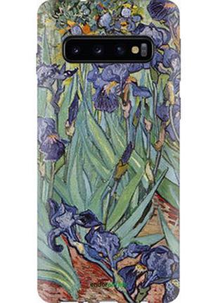Чехол на samsung galaxy s10 винсент ван гог. ирисы "161sp-1640-2448"