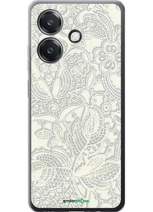 Чехол на oppo a3 4g белое кружево "4383u-3846-2448"