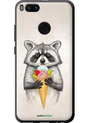 Чехол на xiaomi mi a1 енотик с мороженым "4602u-1132-2448"