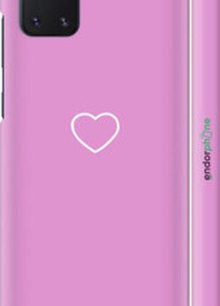 Чехол на samsung galaxy note 10 lite сердце 2 "4863m-1872-2448"