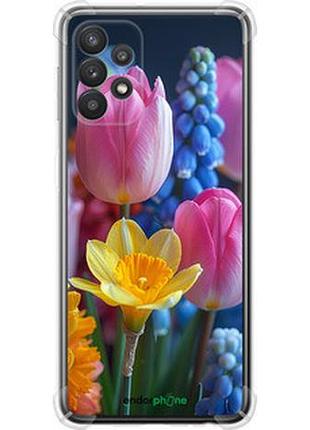 Чохол на samsung galaxy a32 a325f весняні квіти "6058sp-2204-2448"