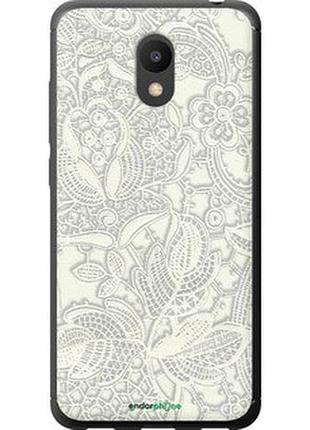 Чехол на meizu m6 белое кружево "4383u-1349-2448"