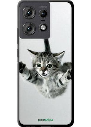 Чехол на motorola edge 50 pro 5g летящий котёнок "2322b-3710-2448"