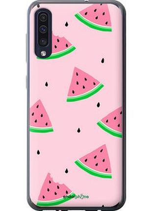 Чехол на samsung galaxy a30s a307f розовый арбуз "4314u-1804-2448"