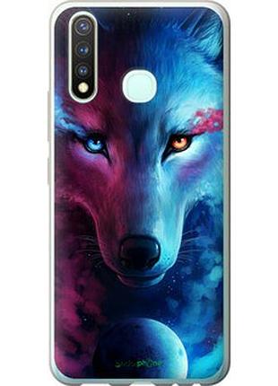 Чехол на vivo y19 арт-волк "3999u-630-2448"