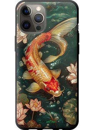 Чохол на iphone 12 pro max мелодія лотоса "6106b-2054-2448"