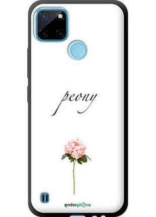 Чехол на realme c21y пион "4366b-2472-2448"