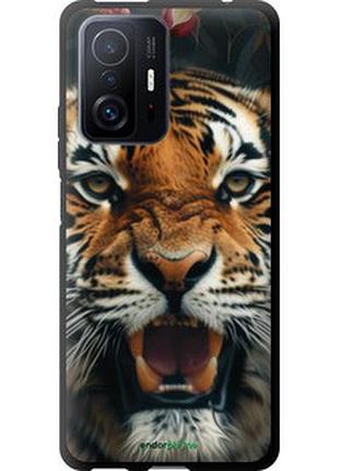 Чехол на xiaomi 11t pro тигровое величие "6080b-2552-2448"