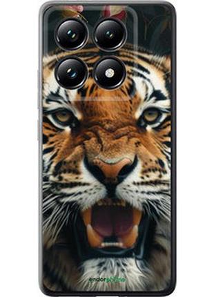 Чехол на xiaomi 14t pro тигровое величие "6080u-3806-2448"