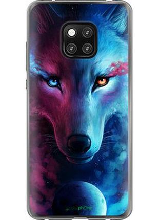 Чехол на huawei mate 20 pro арт-волк "3999t-1567-2448"