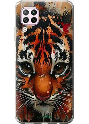 Чехол на huawei nova 6se mini tiger "6052u-1823-2448"