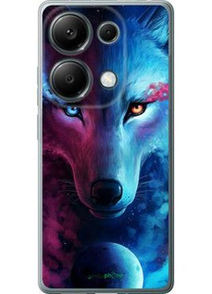 Чехол на xiaomi poco m6 pro арт-волк "3999u-3452-2448"