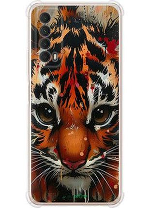 Чехол на huawei p smart 2021 mini tiger "6052sp-2100-2448"