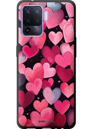 Чехол на oppo a94 сердечки 4 "5662b-2287-2448"