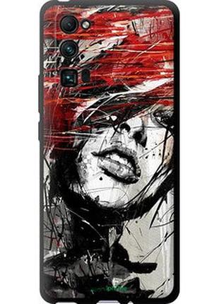 Чохол на huawei honor 30 pro обличчя дівчини "1162b-1920-2448"