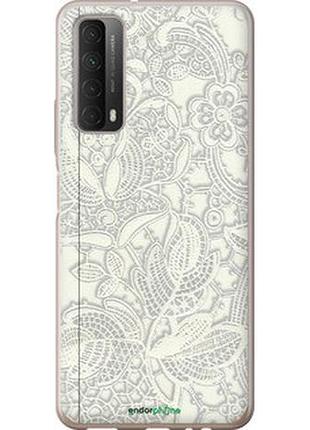 Чохол на huawei p smart 2021 біле мереживо "4383u-2100-2448"