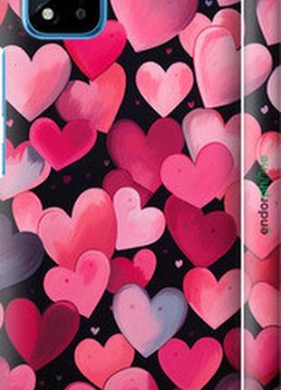 Чехол на realme c11 2021 сердечки 4 "5662m-2485-2448"
