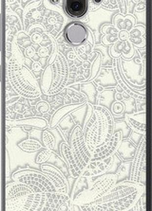 Чехол на huawei mate 9 белое кружево "4383u-425-2448"