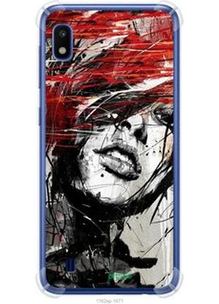 Чохол на samsung galaxy a10 2019 a105f обличчя дівчини "1162sp-1671-2448"