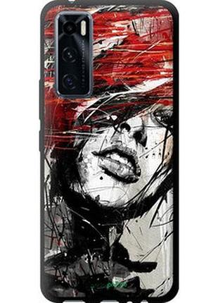 Чохол на vivo v20 se обличчя дівчини "1162b-2128-2448"