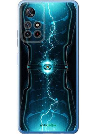 Чехол на xiaomi redmi note 11t 5g молнии в цилиндре "120u-3850-2448"