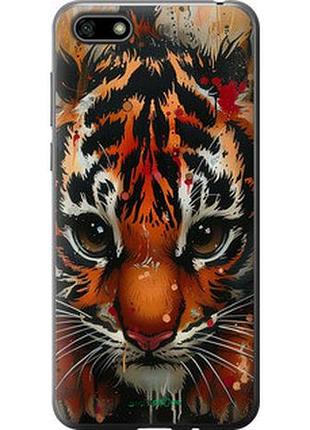 Чехол на huawei honor 7a mini tiger "6052t-1805-2448"