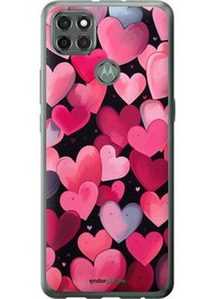 Чехол на motorola g9 power сердечки 4 "5662u-2229-2448"