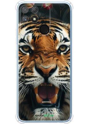Чехол на realme narzo 50a тигровое величие "6080sp-2514-2448"
