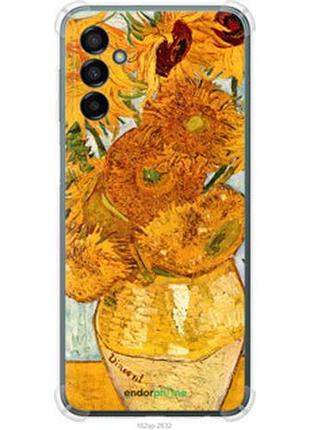Чехол на samsung galaxy m23 m236b винсент ван гог. подсолнухи "162sp-2632-2448"