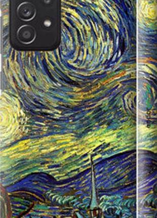 Чехол на samsung galaxy a52s 5g a528b винсент ван гог. звёздная ночь "163m-2583-2448"